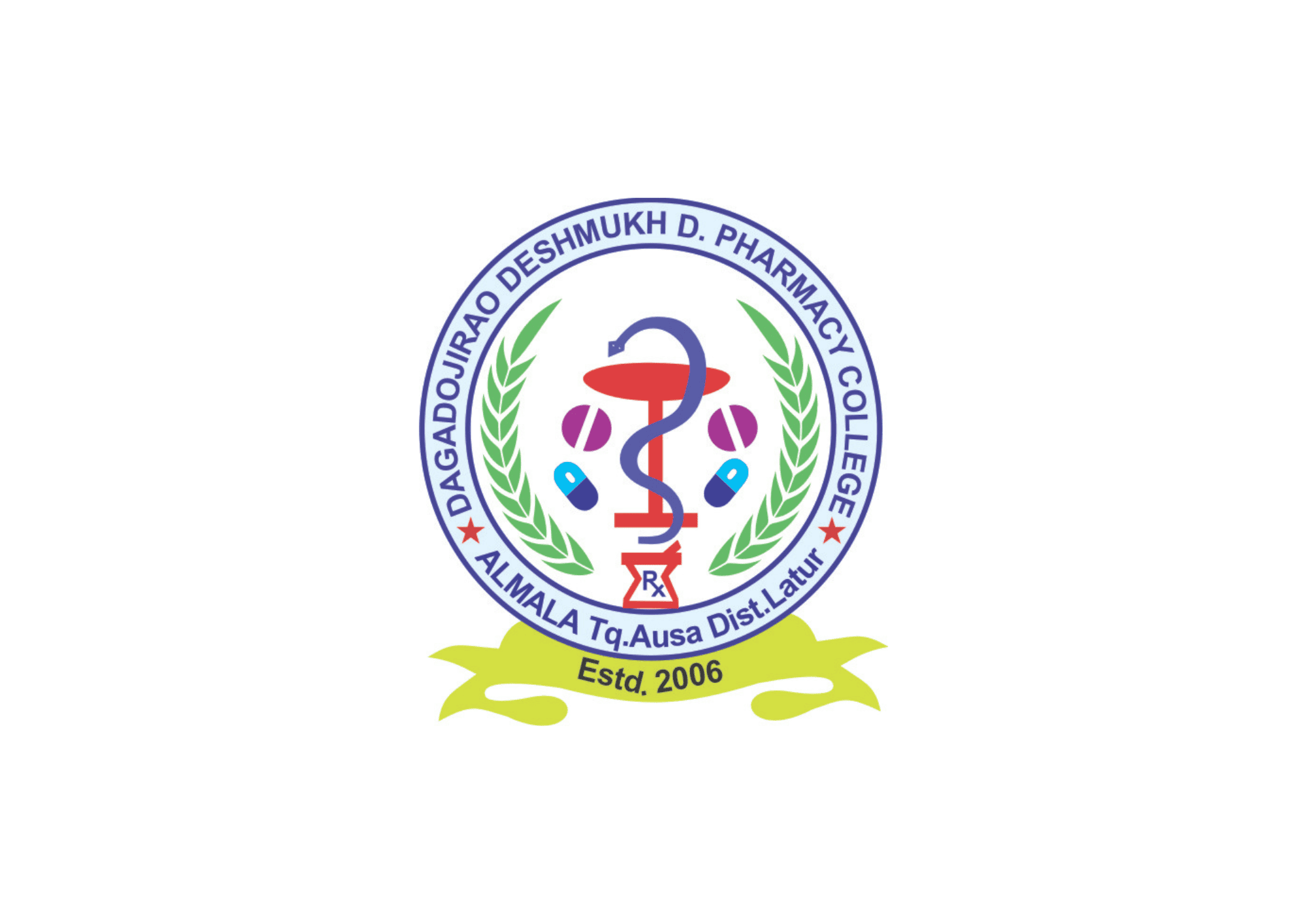 Pharmacy diploma students with medical equipment